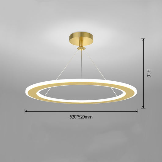 Lámpara de Techo Circular Minimalista para Dormitorio y Estudio - Image 17