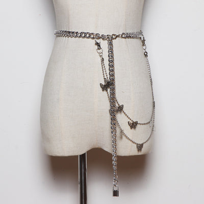 Cadena de Cintura Mariposa Punk - Accesorio Decorativo para Pantalones - Image 7
