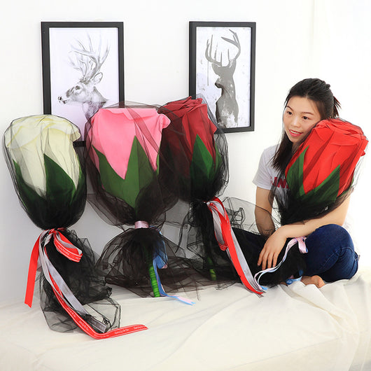 Ramo de Rosas Simuladas Premium para Decoración - Image 2