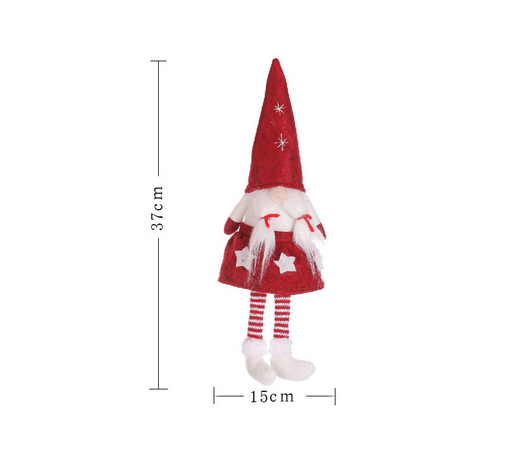 Muñeca Navideña sin Rostro - Figura Decorativa Infantil - Image 17