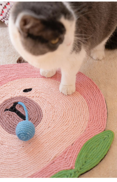 Rascador de Pared para Gatos Delfín Sisal Resistente y Duradero - Image 9
