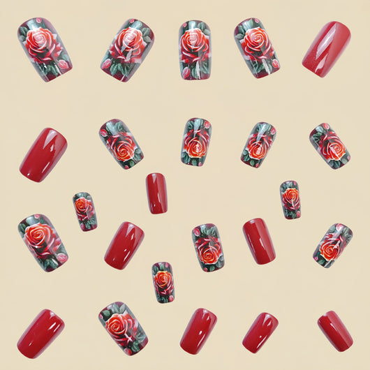 Uñas Postizas Removibles - Set de 24 Piezas - Image 6