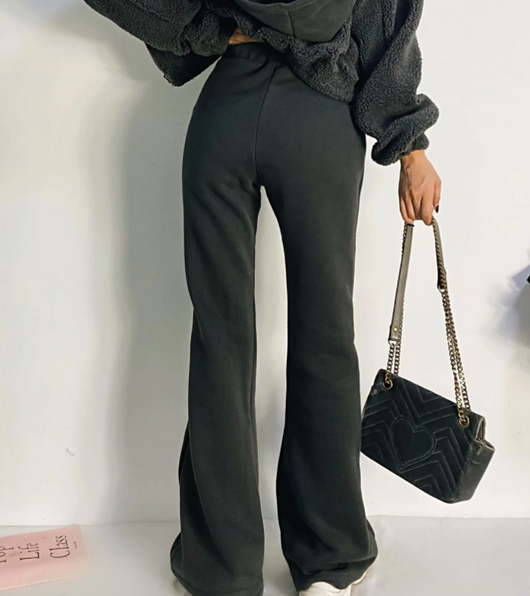 Pantalones Deportivos Holgados Otoño Invierno para Casa y Limpieza - Image 7