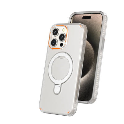 Funda Magnética Transparente con Soporte y Carga Inalámbrica Compatible con MagSafe - Image 8