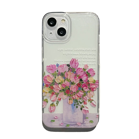 Funda Protectora Transparente Floral para Celular - Image 5
