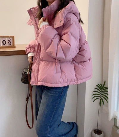 Chaqueta Cálida Casual para Mujer Talla Grande con Abertura Lateral - Image 19