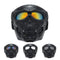 Gafas de Motociclismo Antiaire con Diseño Calavera Unisex