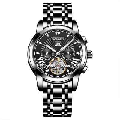 Reloj Automático Mecánico Impermeable Multifuncional para Hombre - Image 9