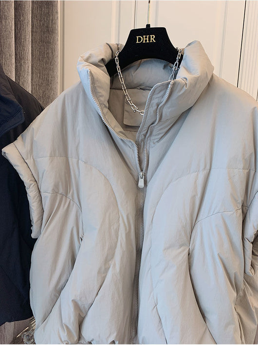 Chaqueta Acolchada de Plumas para Hombre - Calidez y Estilo - Image 10