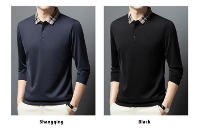 Chompa Polar Suelta para Hombre Otoño Invierno - Cuello Solapa Versátil - Image 47
