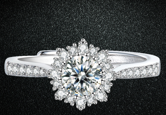 Anillo de Plata S925 con Encaje Elegante para Mujer - Image 8
