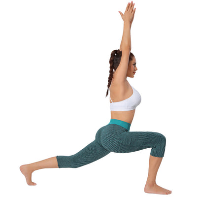 Pantalones de Yoga Cortos y Ajustados Efecto Durazno - Image 65