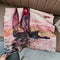 Women's Oil Painting Sailboat Scarf - Artistic Design