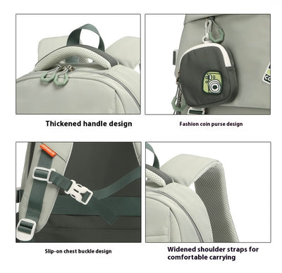 Mochila Casual de Moda para Hombre, Ligera y de Gran Capacidad - Image 16