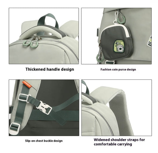 Mochila Casual de Moda para Hombre, Ligera y de Gran Capacidad - Image 16