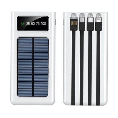 Batería Solar Portátil de 4 Cables para Teléfonos Móviles - Image 5