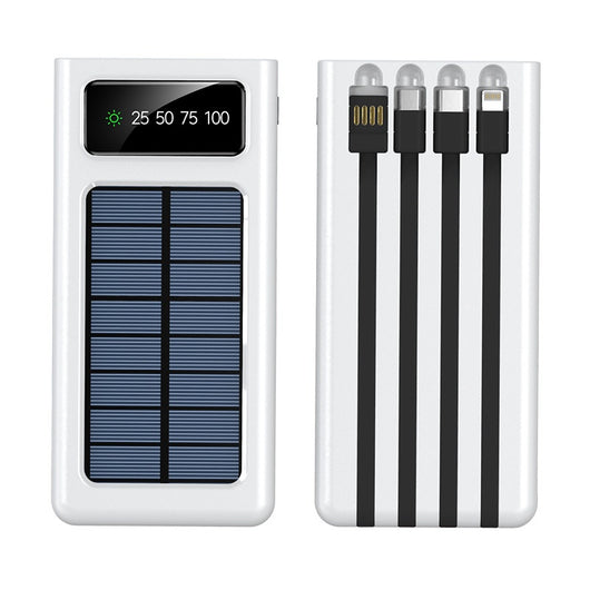 Batería Solar Portátil de 4 Cables para Teléfonos Móviles - Image 5