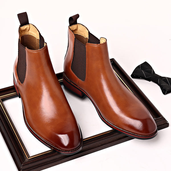 Botas Chelsea para Hombre Otoño Respirables Punta Afilada