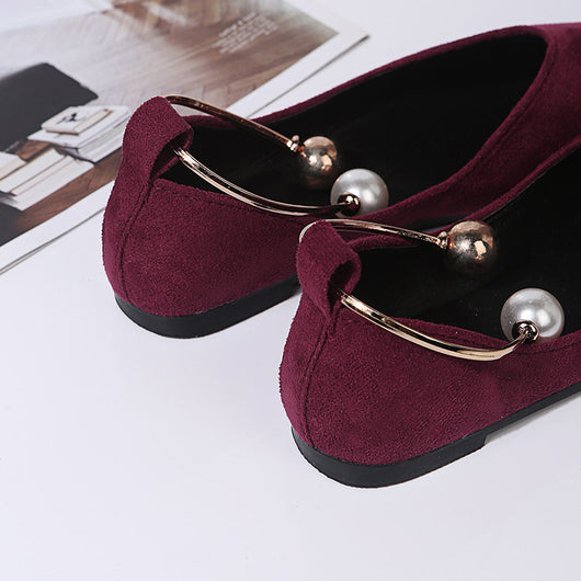 Zapatos Planos Punta Afilada Cómodos y Versátiles para Mujer - Image 15