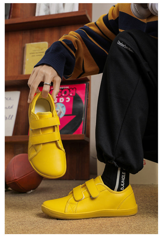 Zapatos Casuales de Cuero Ancho con Velcro para Hombre y Mujer Talla Grande - Image 38