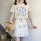 Blusa Corta Estilo Japonés Sweet JK - Diseño Suave y Femenino
