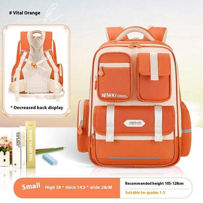 Mochila Escolar Ergonómica de Protección Espinal con Múltiples Compartimentos - Image 6