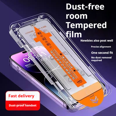 Protector de Pantalla Privacidad HD sin Polvo - Cristal Templado Anti-reflejo