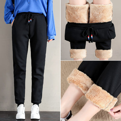 Pantalones Harem de Algodón Sueltos y Cómodos - Image 9