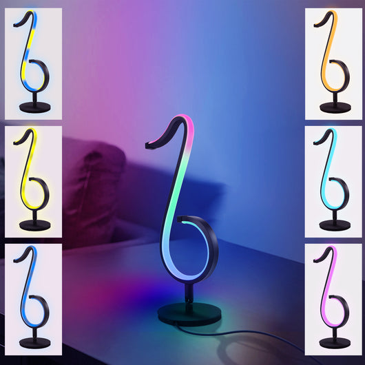 Lámpara LED Inteligente con Control por App y Rotación 180° - Luz de Ambiente para Dormitorio - Image 4