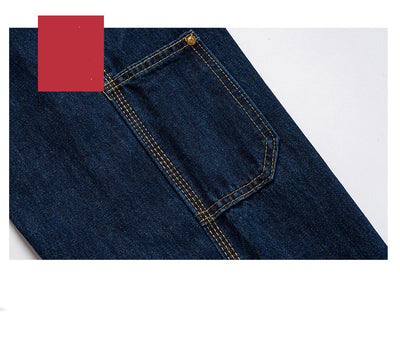 Pantalones Slim Unisex con Costuras Topstitched y Bordados - Image 13