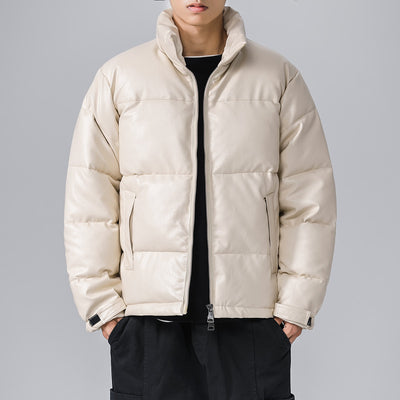 Chaqueta Acolchada de Corte Amplio para Hombre - Image 9