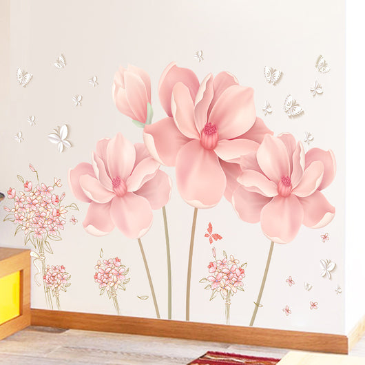 Adhesivos Florales para Dormitorio - Decoración de Pared Autoadhesiva - Image 3