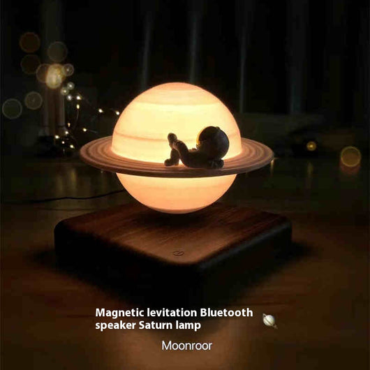 Parlante Bluetooth con Planeta Flotante Magnético - Image 22