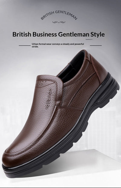 Zapatos de Cuero Genuino con Cordones para Hombre - Estilo Ejecutivo Casual - Image 13