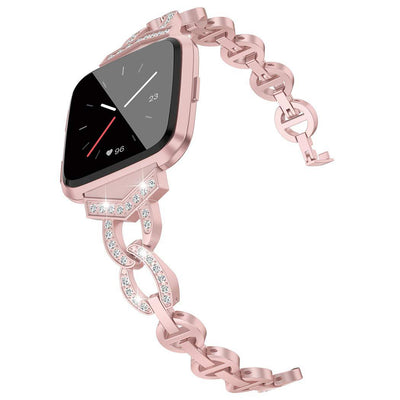 Reloj de Acero Inoxidable con Correa Metálica y Diamantes - Image 9