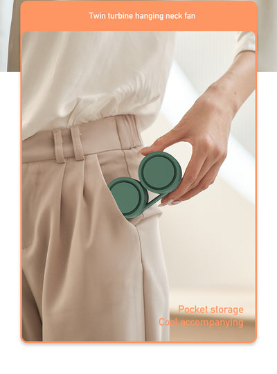 Ventilador Portátil de Cuello sin Aspas con USB y Aromaterapia - Image 12