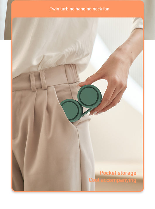 Ventilador Portátil de Cuello sin Aspas con USB y Aromaterapia - Image 12
