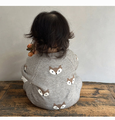 Mameluco Tejido para Bebé con Diseño de Animales en Lana - Image 15