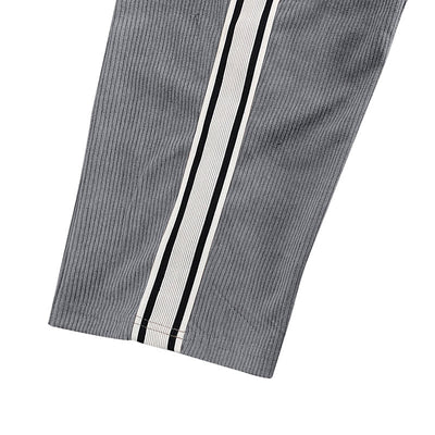 Pantalones de Chándal Holgados con Franja Lateral para Hombre - Image 33