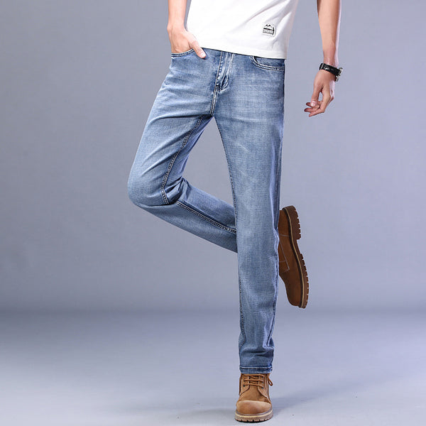 Pantalones Vaqueros Clásicos para Hombre - Diseño Versátil y Moderno