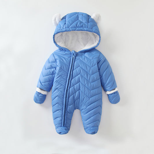 Jumpsuit Acolchado para Bebé con Forro Polar Resistente al Viento