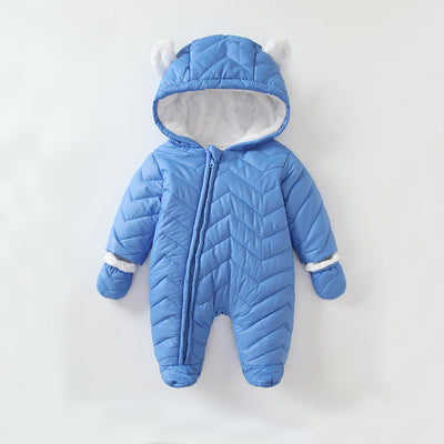 Jumpsuit Acolchado para Bebé con Forro Polar Resistente al Viento