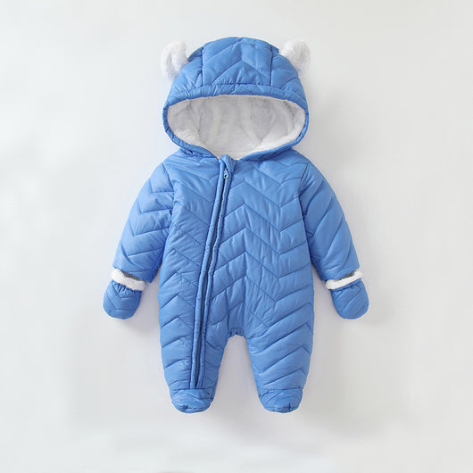 Jumpsuit Acolchado para Bebé con Forro Polar Resistente al Viento