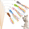 Juguete Interactivo para Gatos con Catnip, Cintas y Campana