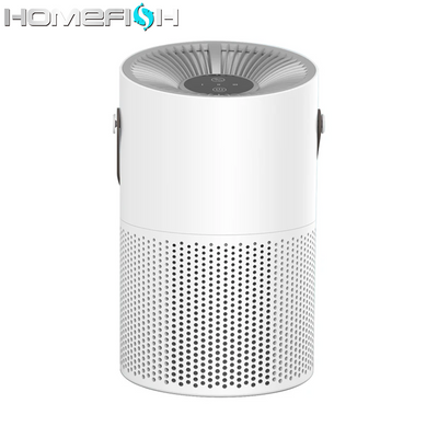 Purificador de Aire Multifuncional con Filtro HEPA H13 y Luz UVC para Hogar y Auto