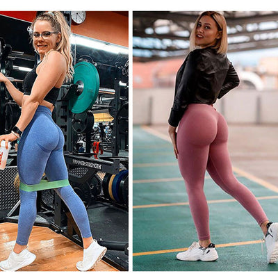 Leggings Deportivos Tejidos Sin Costuras con Levantamiento de Glúteos - Image 20