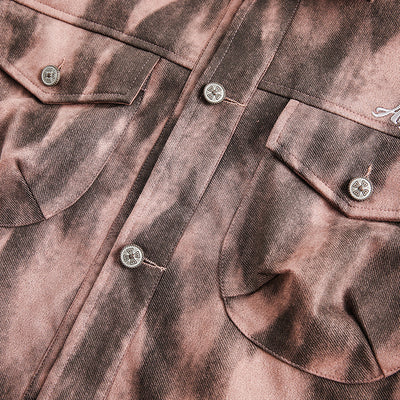 Chaqueta Denim Retro con Graffiti en Espalda - Casual Neutral - Image 9