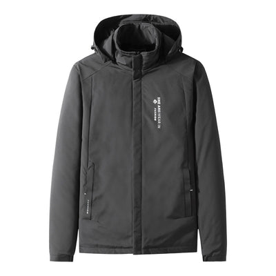 Chaqueta Acolchada con Cuello Alto y Capucha - Algodón Premium Athleisure - Image 10