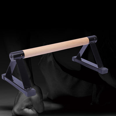 Barras Paralelas Invertidas de Madera de Haya - Soporte para Flexiones Compacto - Image 2