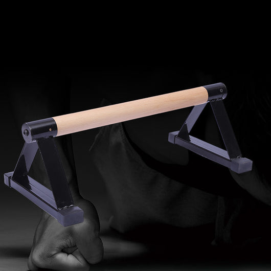 Barras Paralelas Invertidas de Madera de Haya - Soporte para Flexiones Compacto - Image 2
